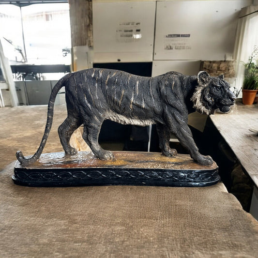 Midnight Ruler Panther Sculpture