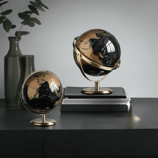 Classic English World Globe – A Sophisticated Accent - Elite Decor