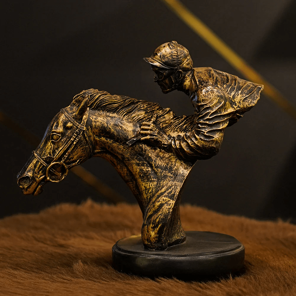 Victorious Horseman Sculpture