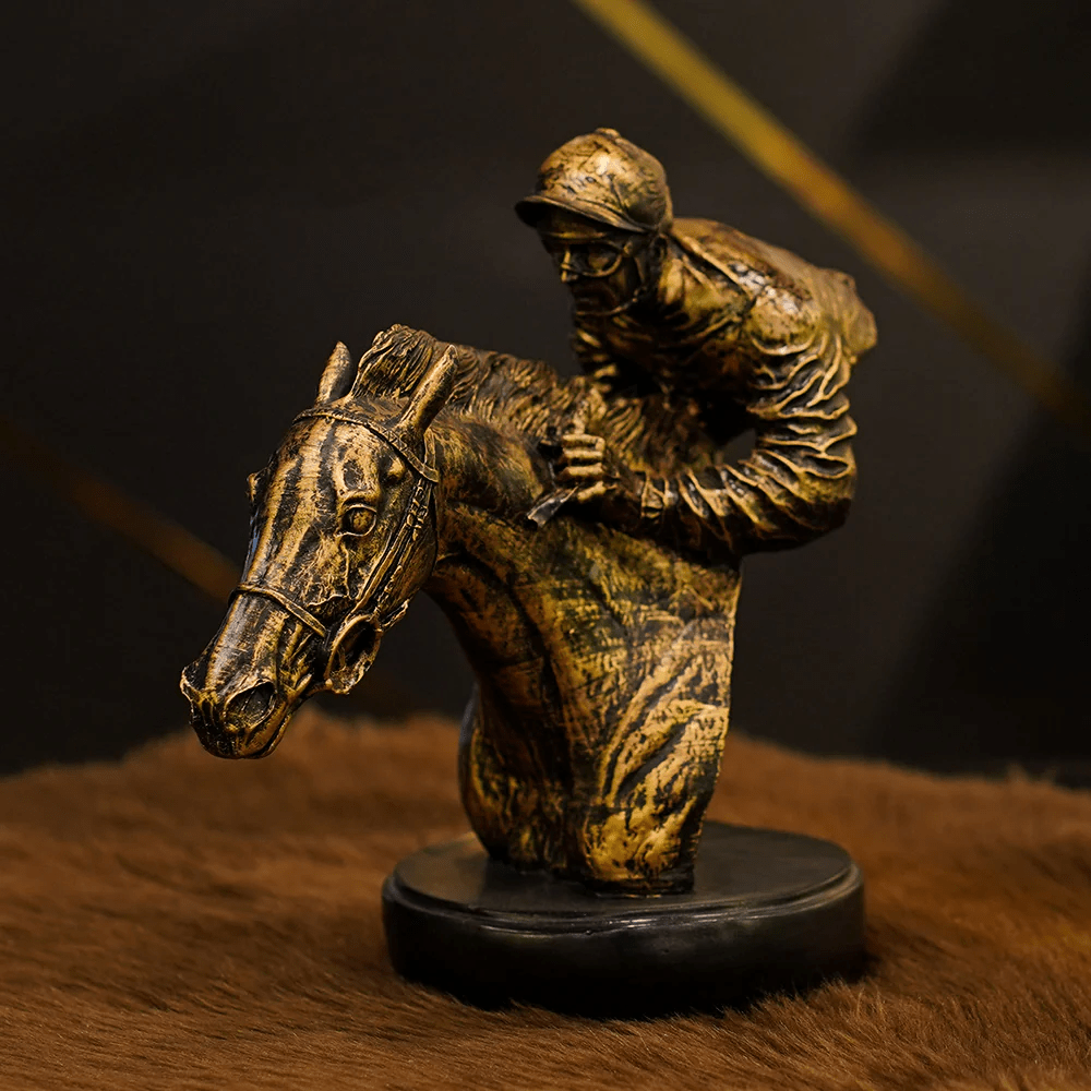 Victorious Horseman Sculpture