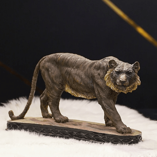 Midnight Ruler Panther Sculpture