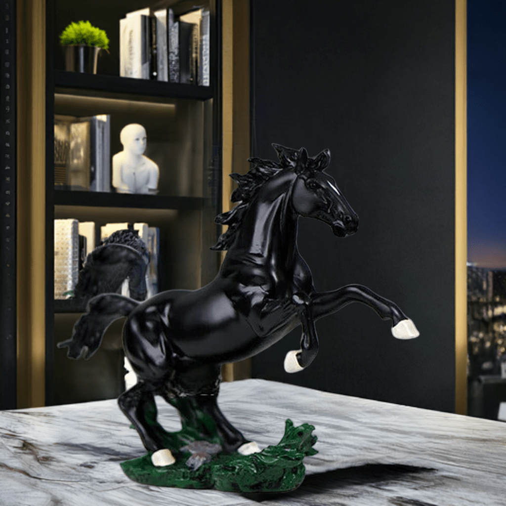 Victorious Horse Statue - Elite Decor